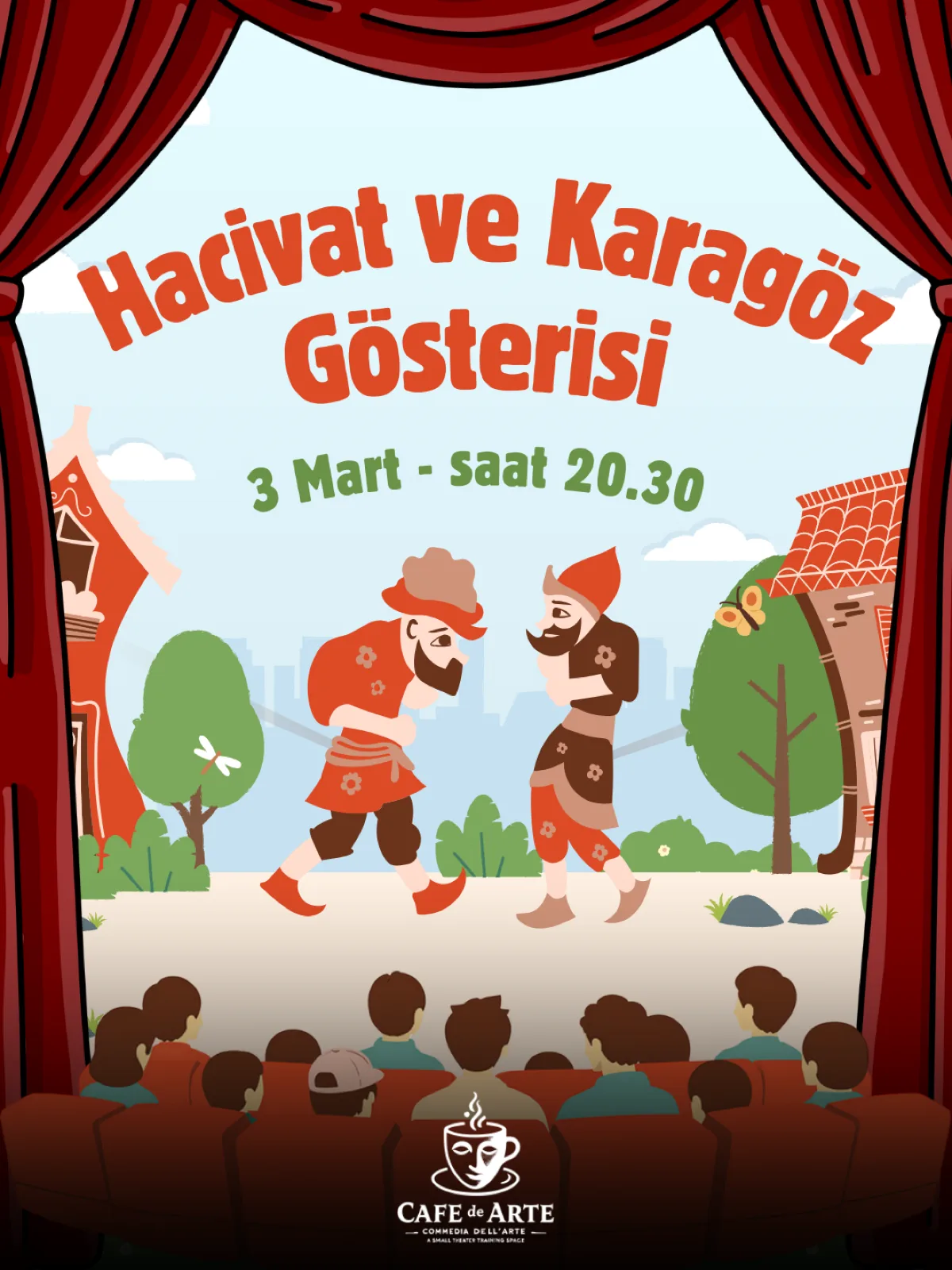 Cafe de Arte — Gönderi tasarımı 1