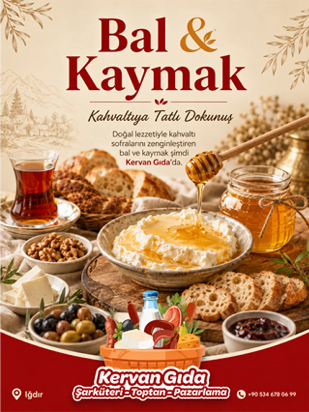 Kervan Gıda Şarküteri — Gönderi tasarımı 1