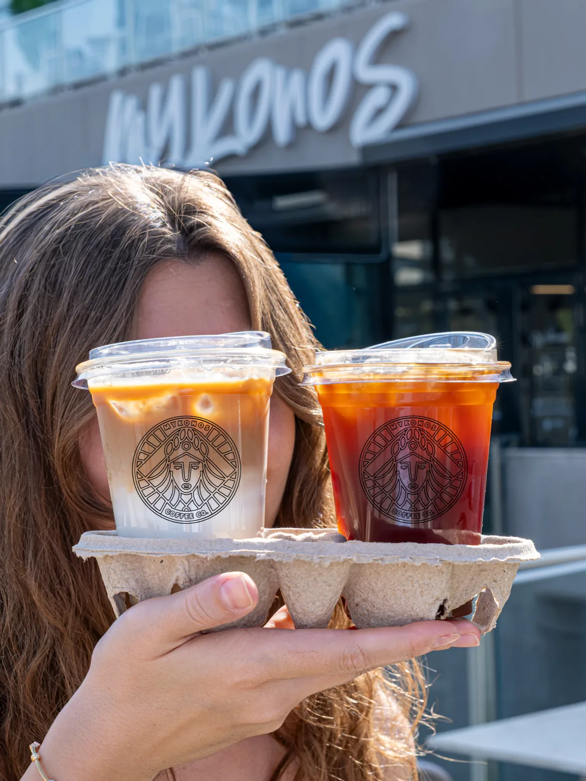 Mykonos Coffee — Gönderi tasarımı 3