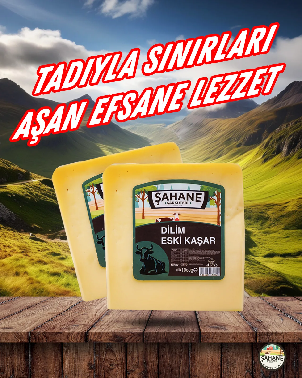 Şahane Şarküteri — Gönderi tasarımı 1