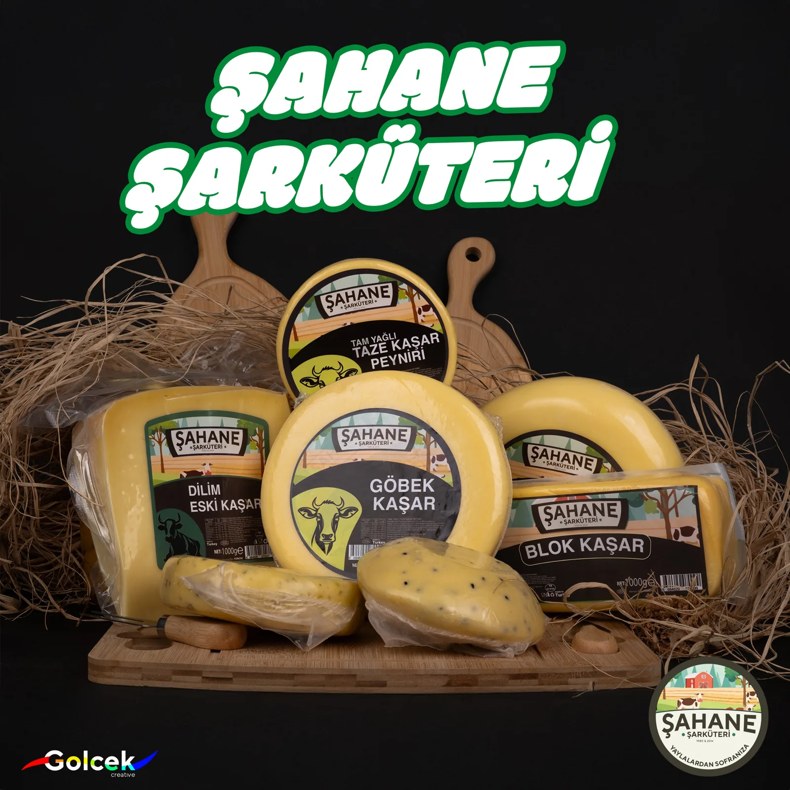 Şahane Şarküteri için Grovia Studio çalışması
