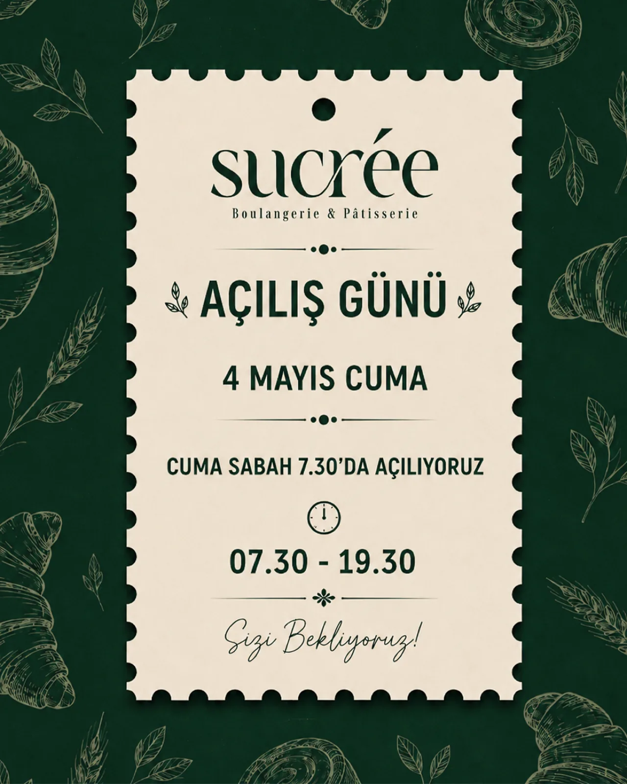 Sucrée — Gönderi tasarımı 2