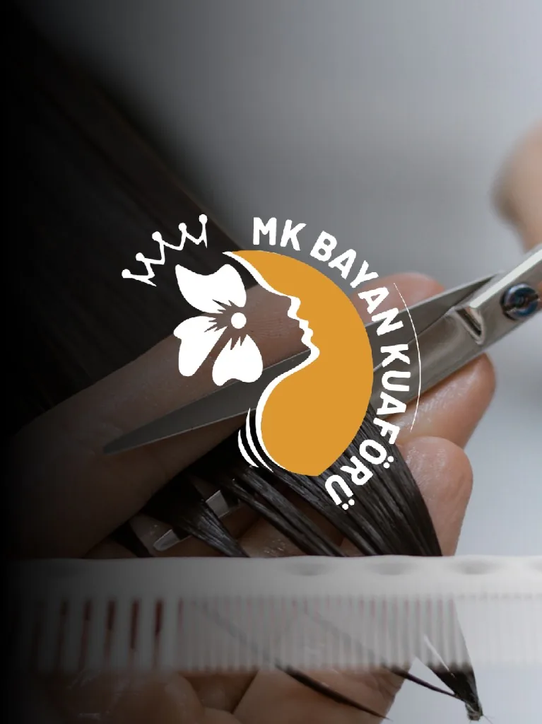 MK Bayan Kuaförü için Grovia Studio çalışması